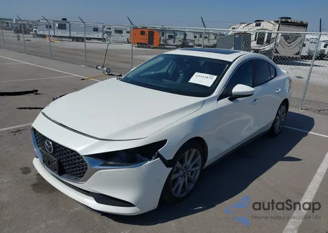 2022 Mazda Mazda3 Preferred из США, поврежденный, VIN 3MZBPACL8NM306915